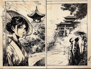 漫画社推荐的右开本日漫阅读顺序示范封面